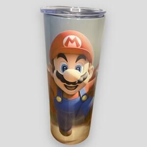 *BRAND NEW* Super Mario Brothers 28oz Insulated Tumbler/Cup/Mug. Custom Made